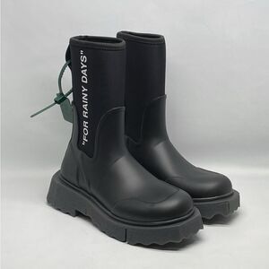 Off-White Sponge Rubber Rain Boots size 37